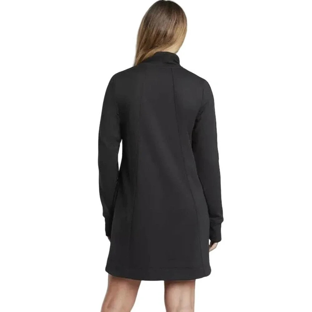 Athleta West Town Dress Black Sweatshirt 1/4 Zip with Pockets - Picture 2 of 7